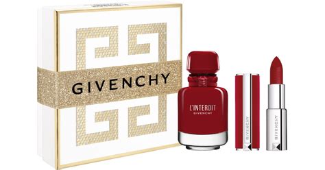 givenchy l'interdit rouge geschenkset|l'interdit Givenchy rouge ultime.